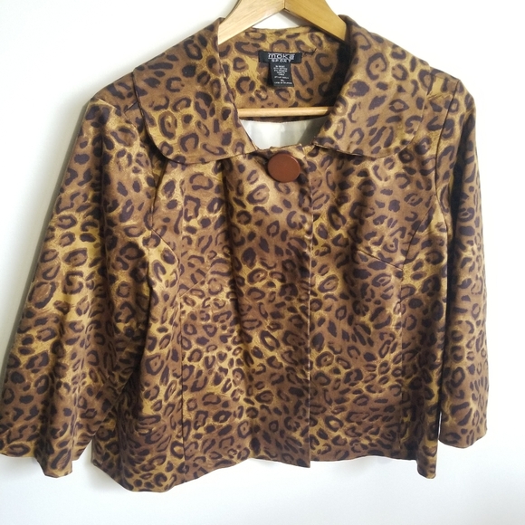 Moke Sport Jackets & Blazers - Women's Leopard Print Jacket
